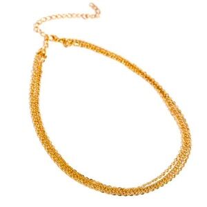 💥🤍💥SHINY BEAUTIFUL❗️ “INDUSTRIAL INDEPENDENCE” GOLD NECKLACE ~ PAPARAZZI❗️💥🤍💥